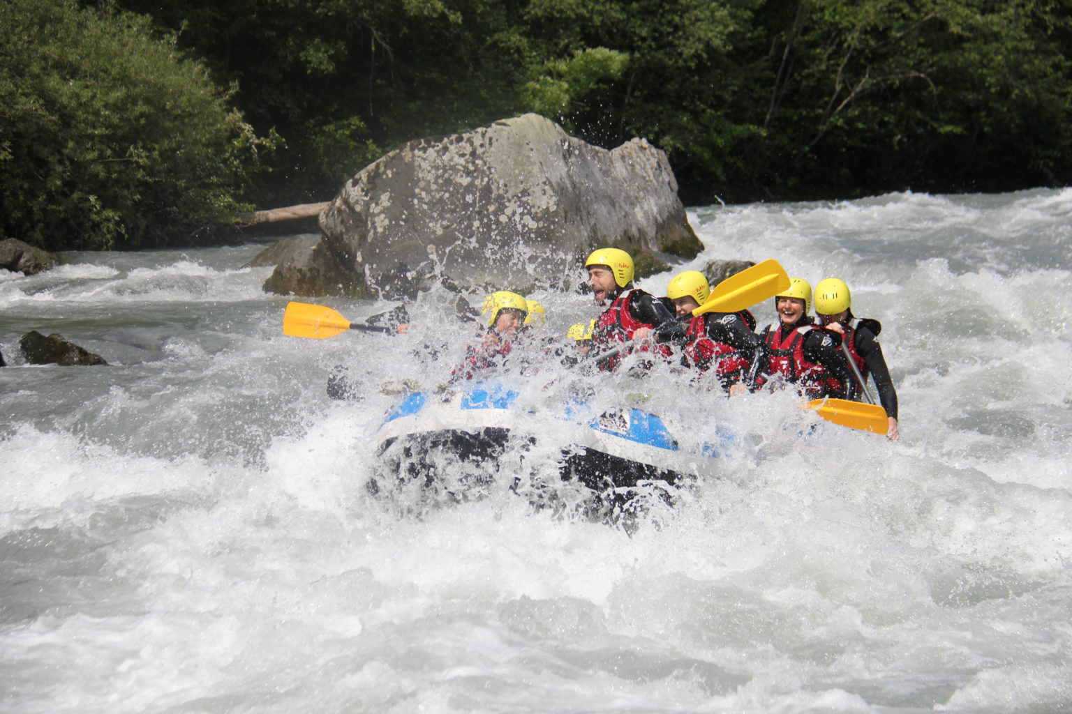 Doron de bozel tarentaise descente rafting
